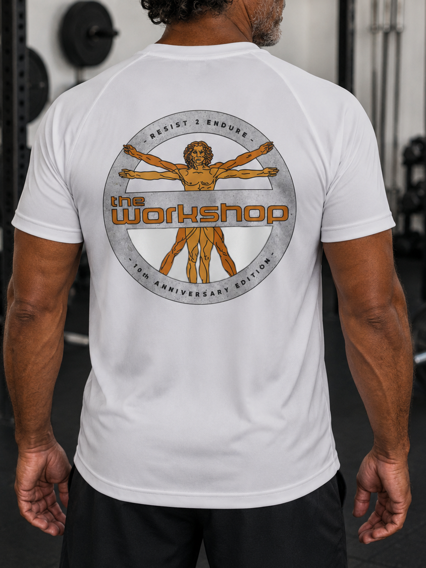 The Workshop Gym 10th Anniversary T-shirt
